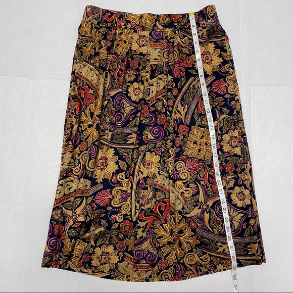 Vintage retro floral skirt - Picture 10 of 10